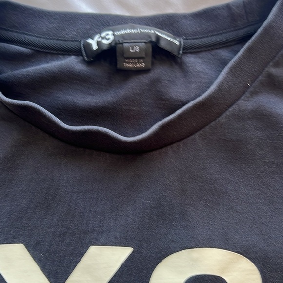 Y-3 Adidas Signature New Logo Tee SS19 - Picture 3 of 4